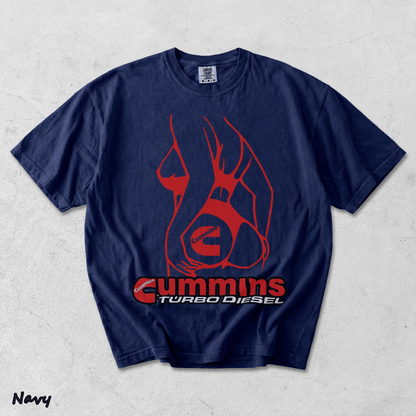 Sexy Lady Cummins Turbo Diesel - True Navy mockup