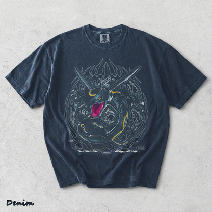 Shiny Rayquaza Pocket 03-14449-13069 Nemo back black - Denim mockup