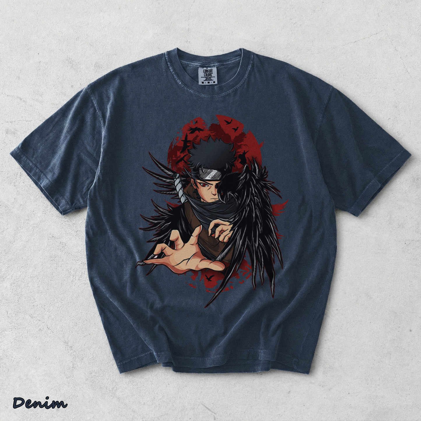 SHISUI UCHIHA 2 - Denim mockup
