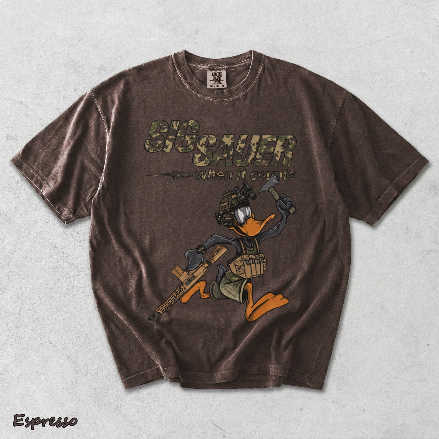 Sig Sauer Tactical Duck - Espresso mockup
