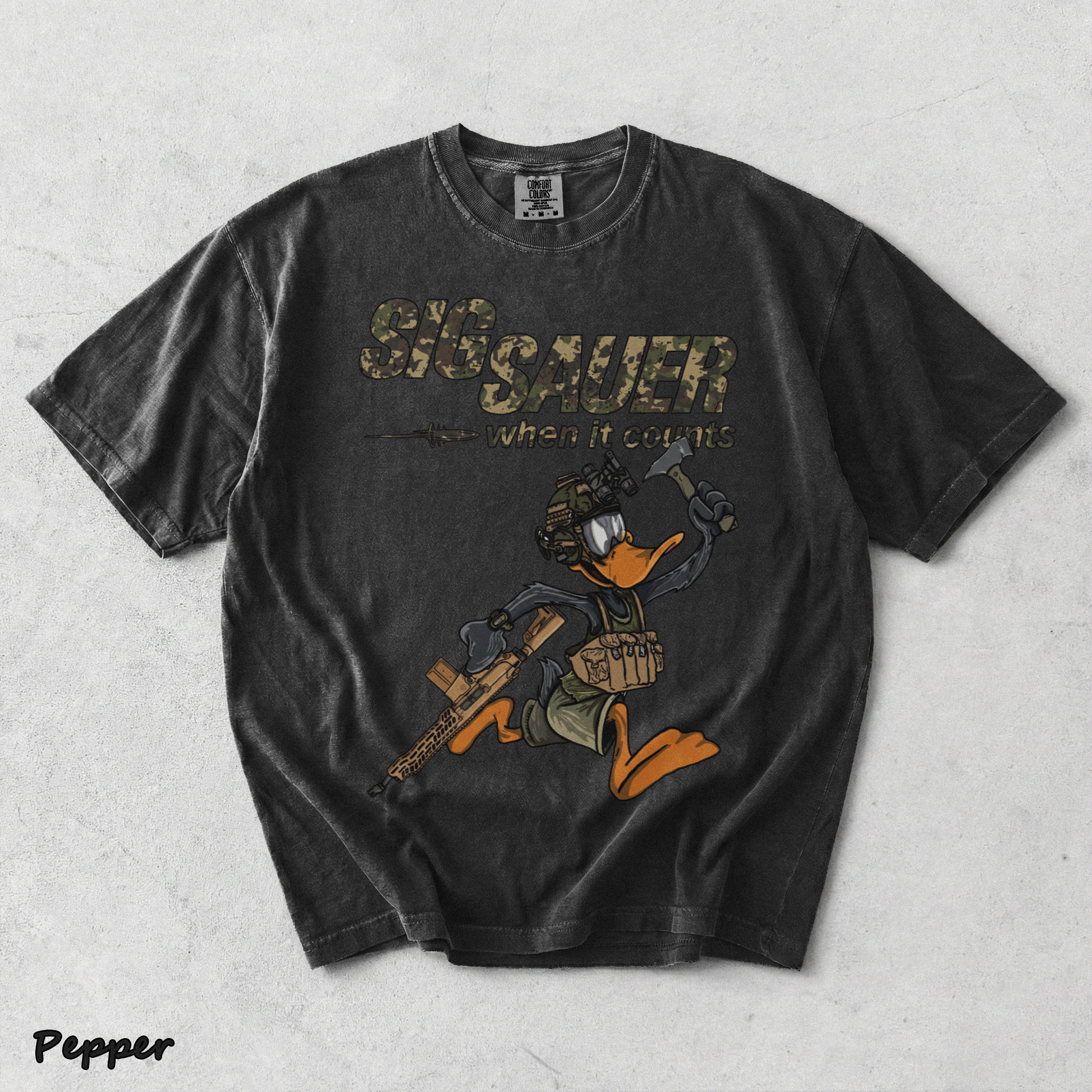 Sig Sauer Tactical Duck - Pepper mockup