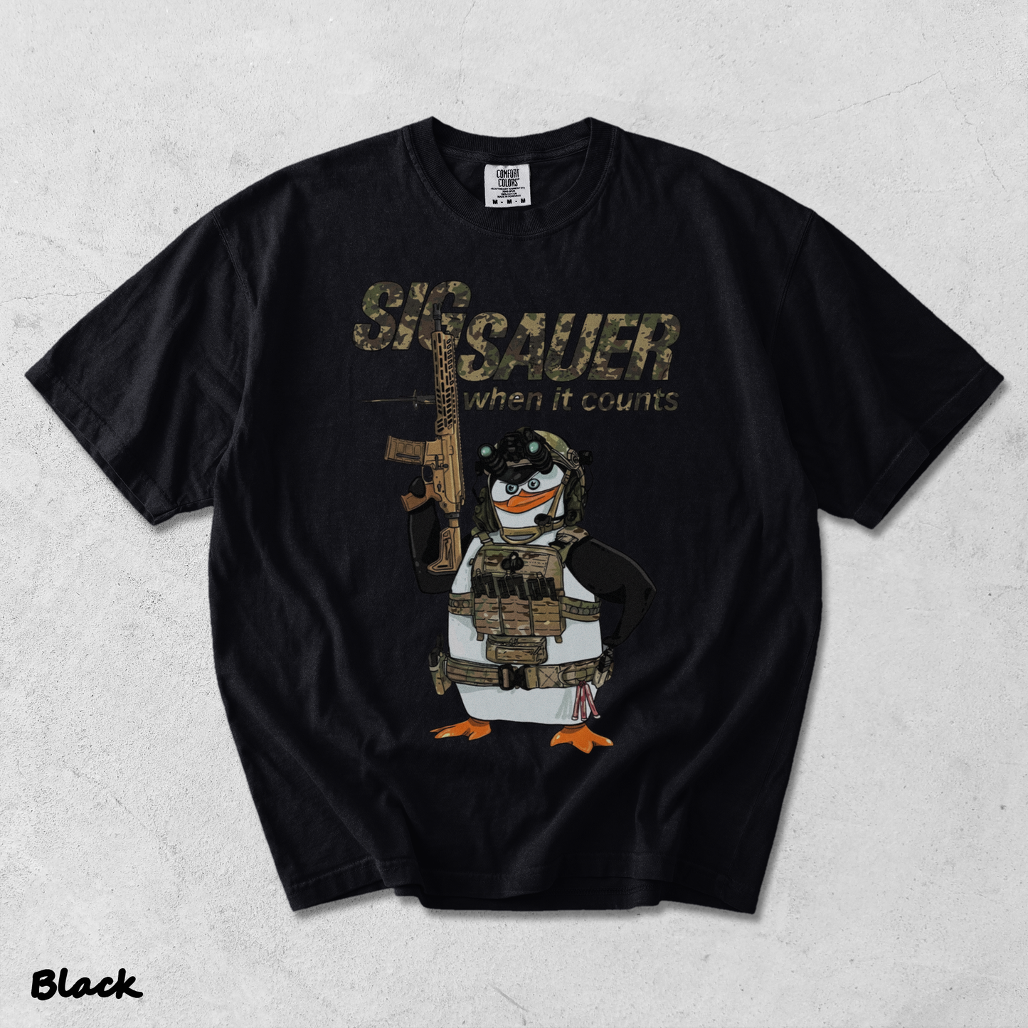 Sig Sauer Tactical Penguin - Black mockup
