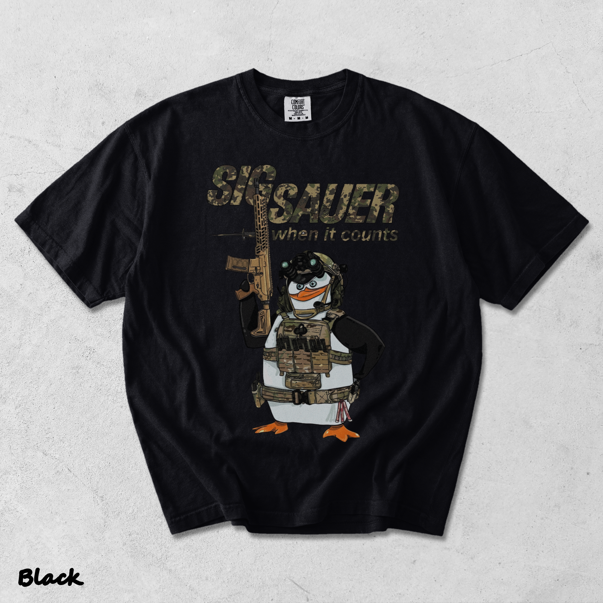 Sig Sauer Tactical Penguin - Black mockup