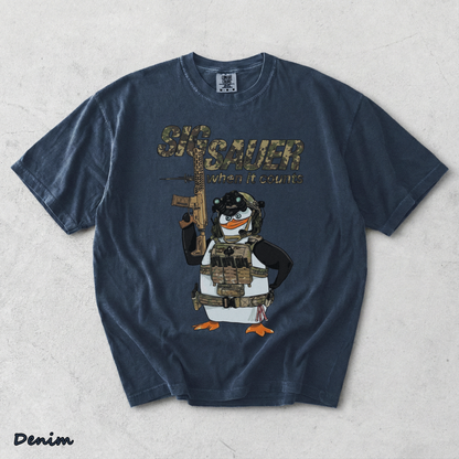 Sig Sauer Tactical Penguin - Denim mockup