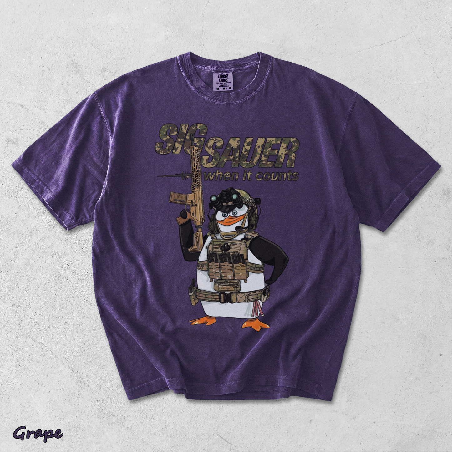 Sig Sauer Tactical Penguin - Grape mockup