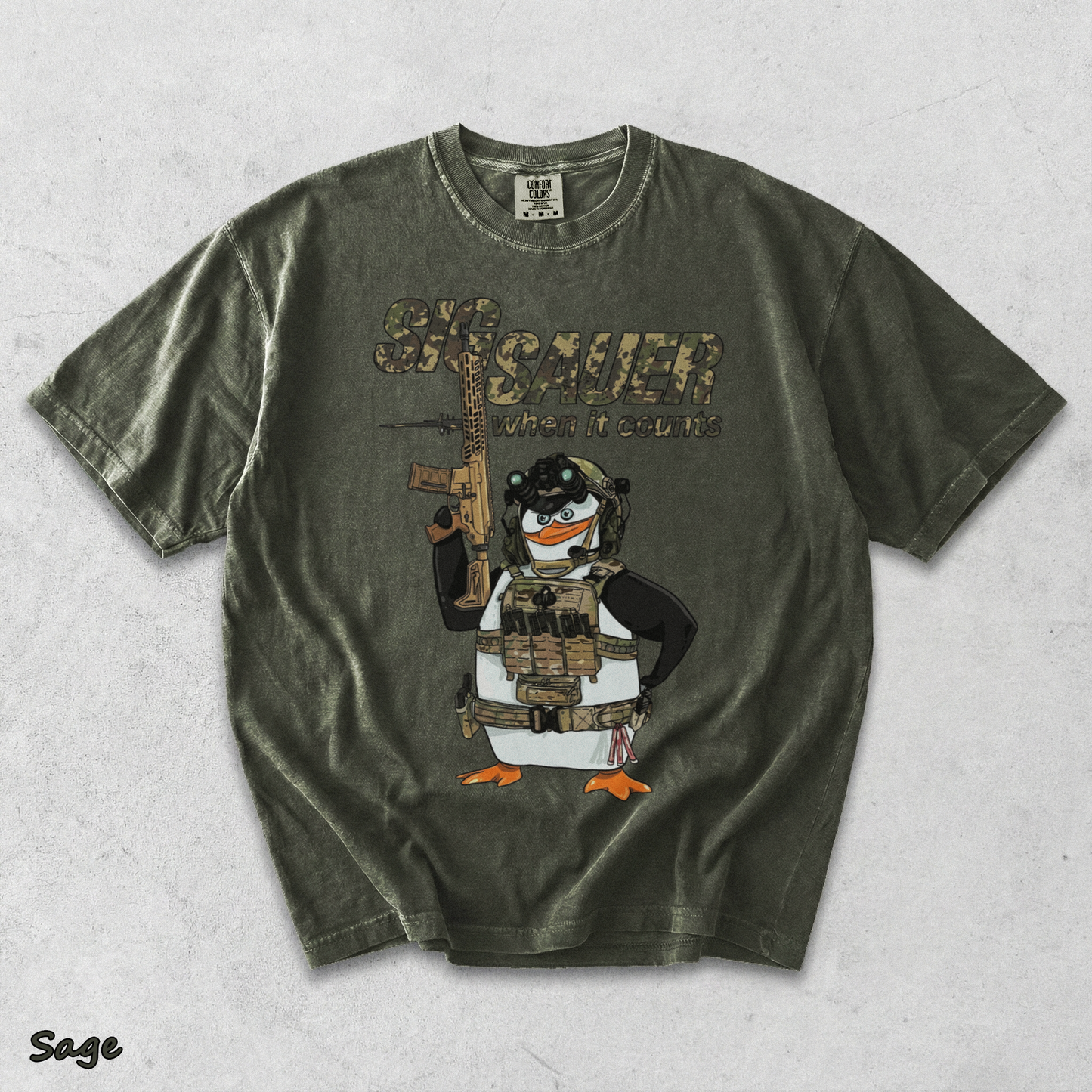 Sig Sauer Tactical Penguin - Sage mockup