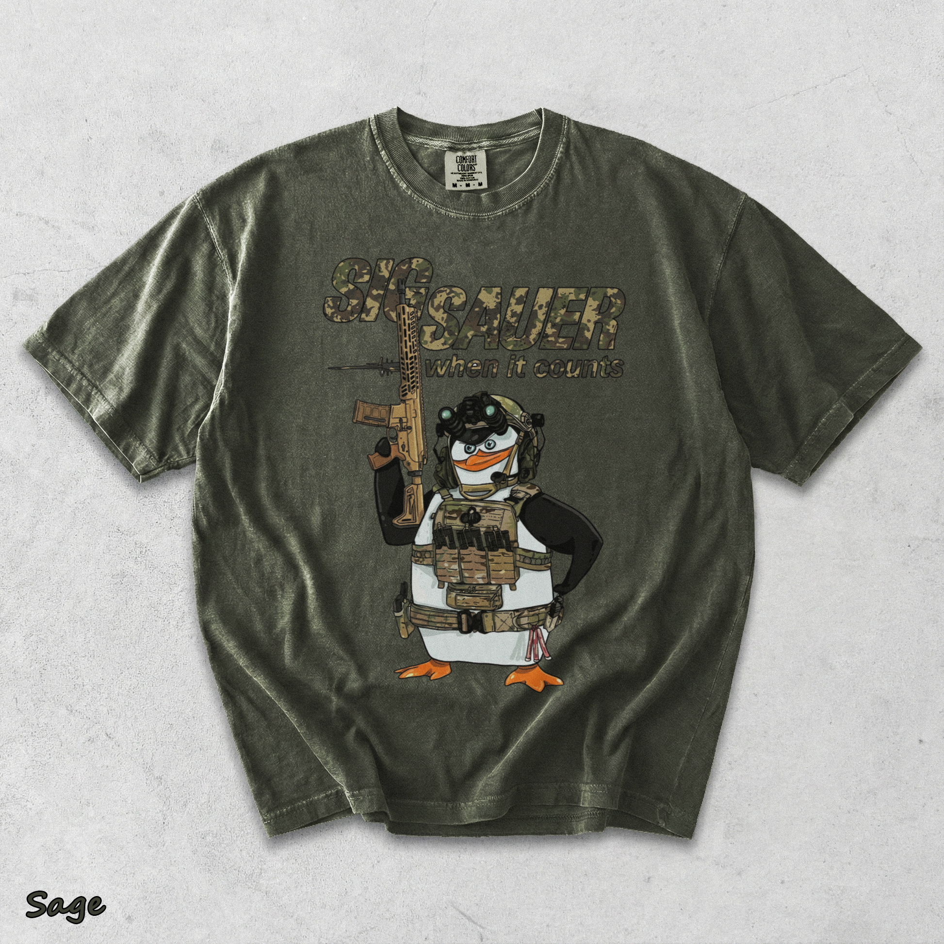 Sig Sauer Tactical Penguin - Sage mockup