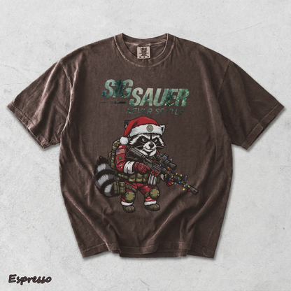 SIG SAUER Tactical Raccoon Santa - Espresso mockup