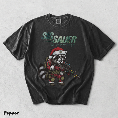 SIG SAUER Tactical Raccoon Santa - Pepper mockup