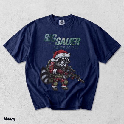 SIG SAUER Tactical Raccoon Santa - True Navy mockup