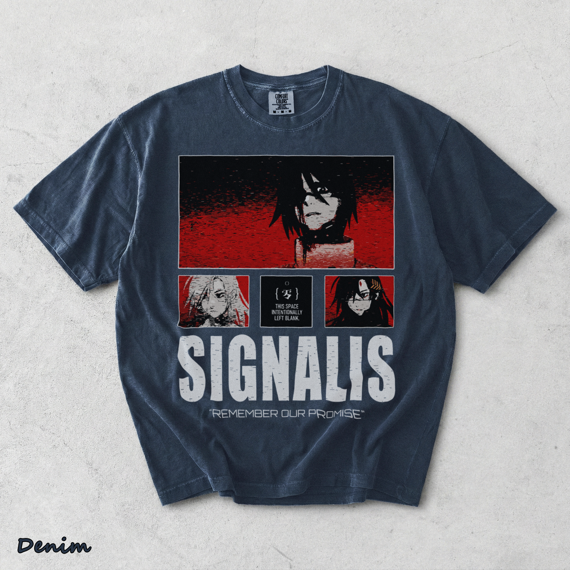 SIGNALIS - Denim mockup