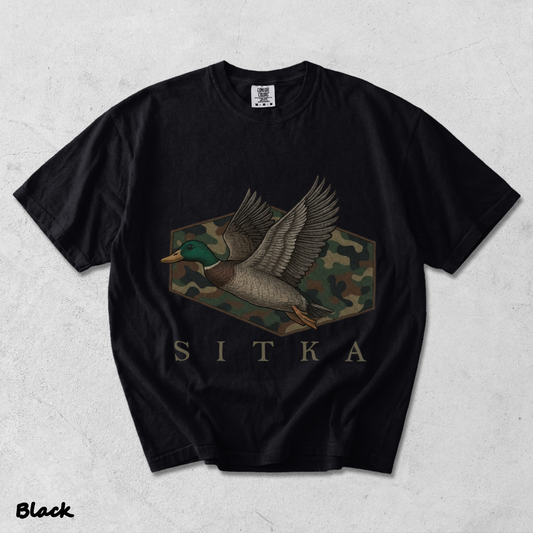 Sitka Flying Duck - Black mockup