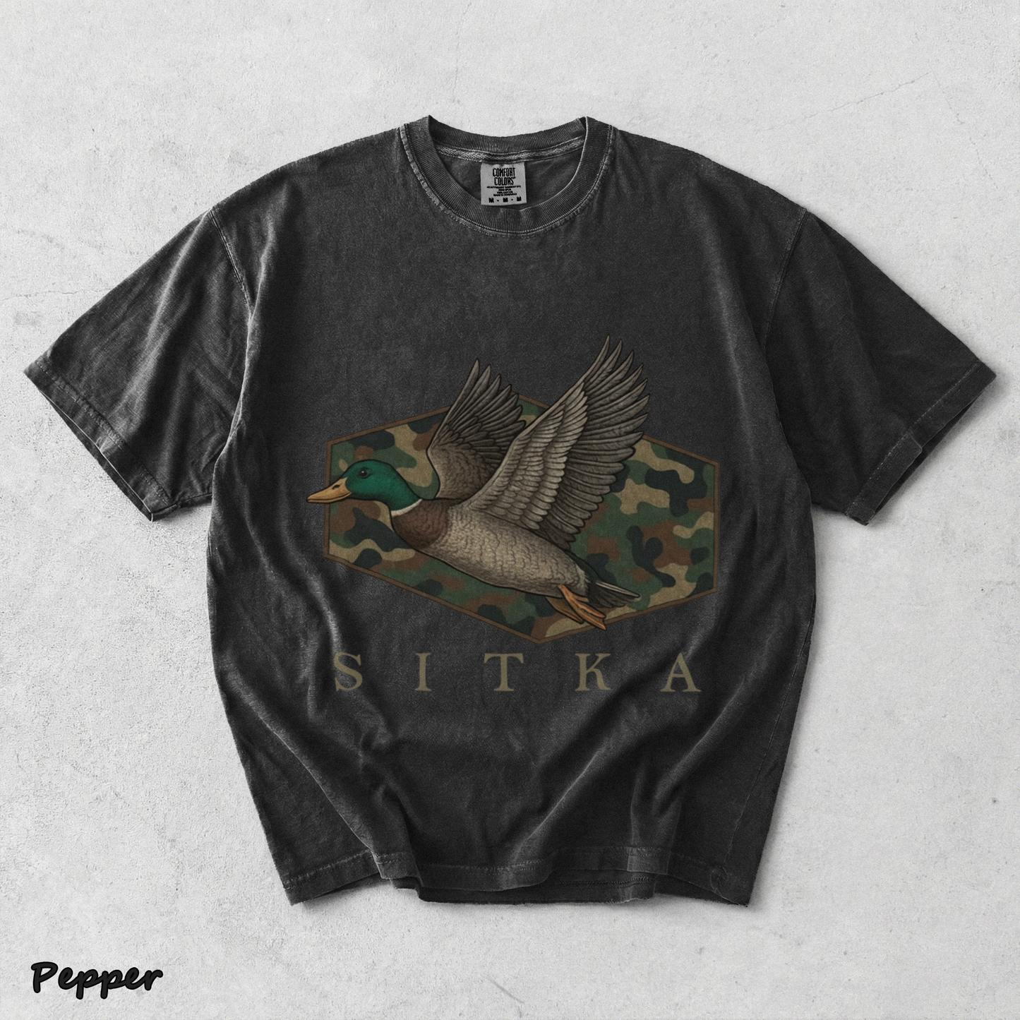 Sitka Flying Duck - Pepper mockup