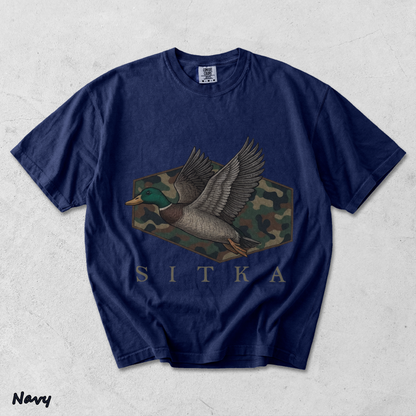 Sitka Flying Duck - True Navy mockup