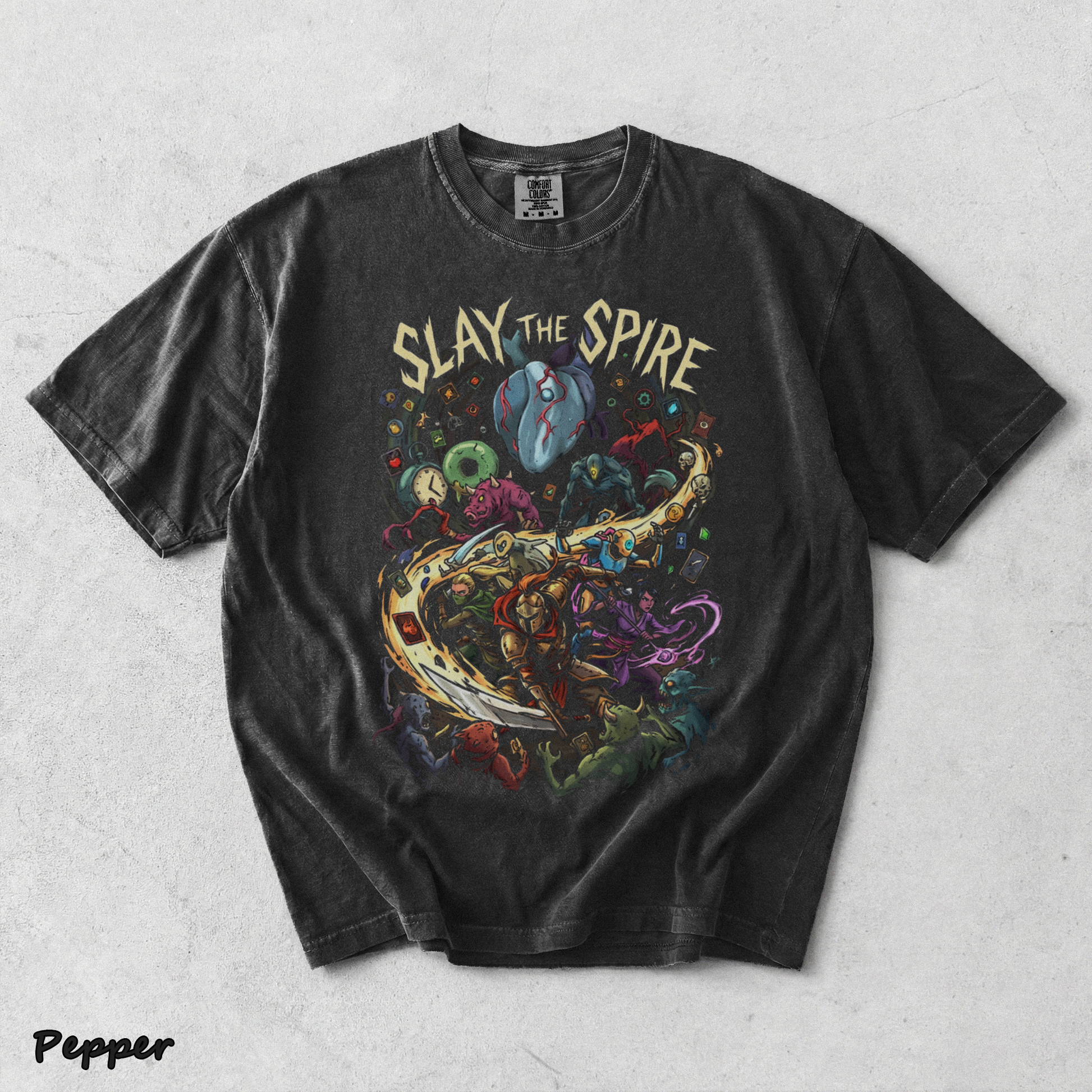 SLAY THE SPIRE back - Pepper mockup