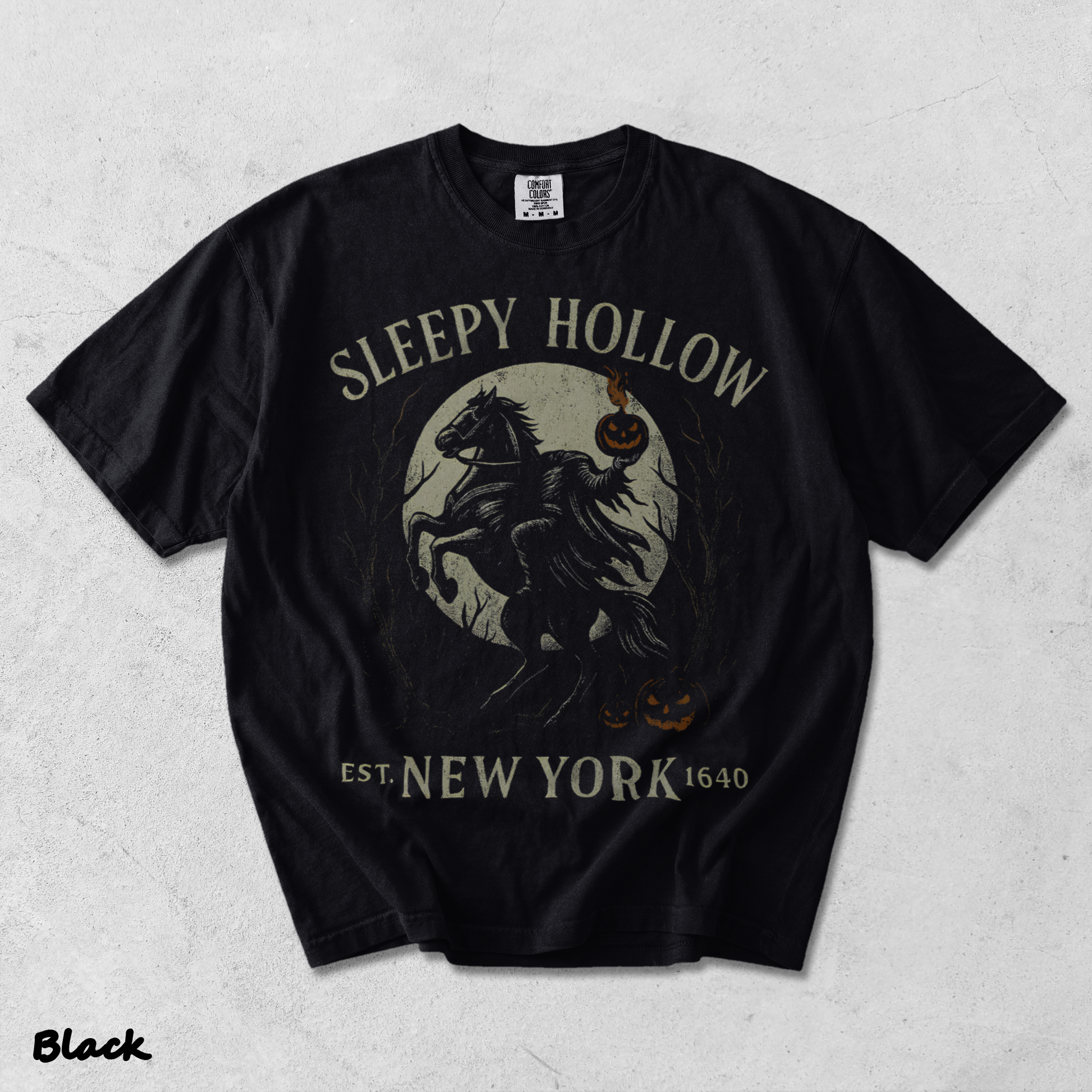 Sleepy Hollow - Black mockup