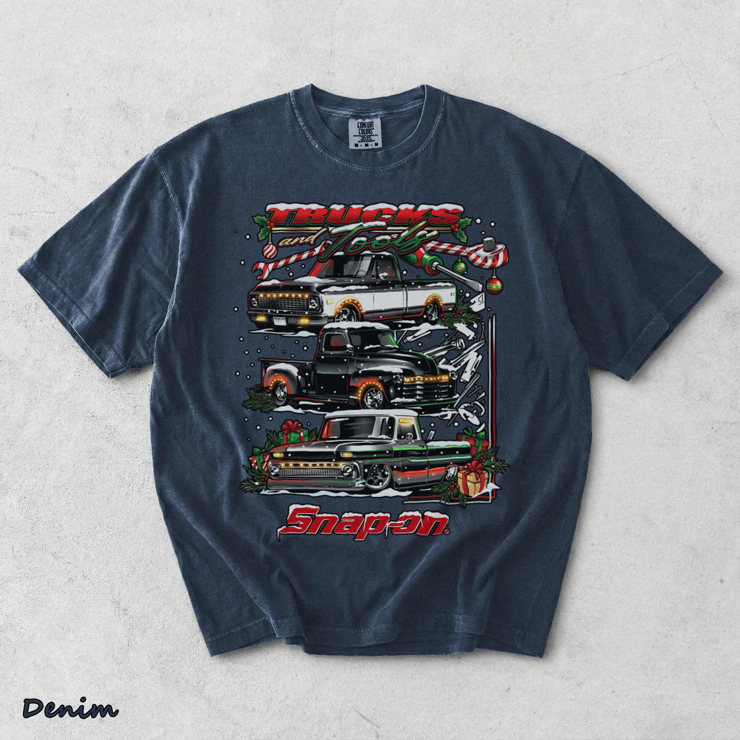 Snap-on 12-14521-30740 Nemo back - Denim mockup