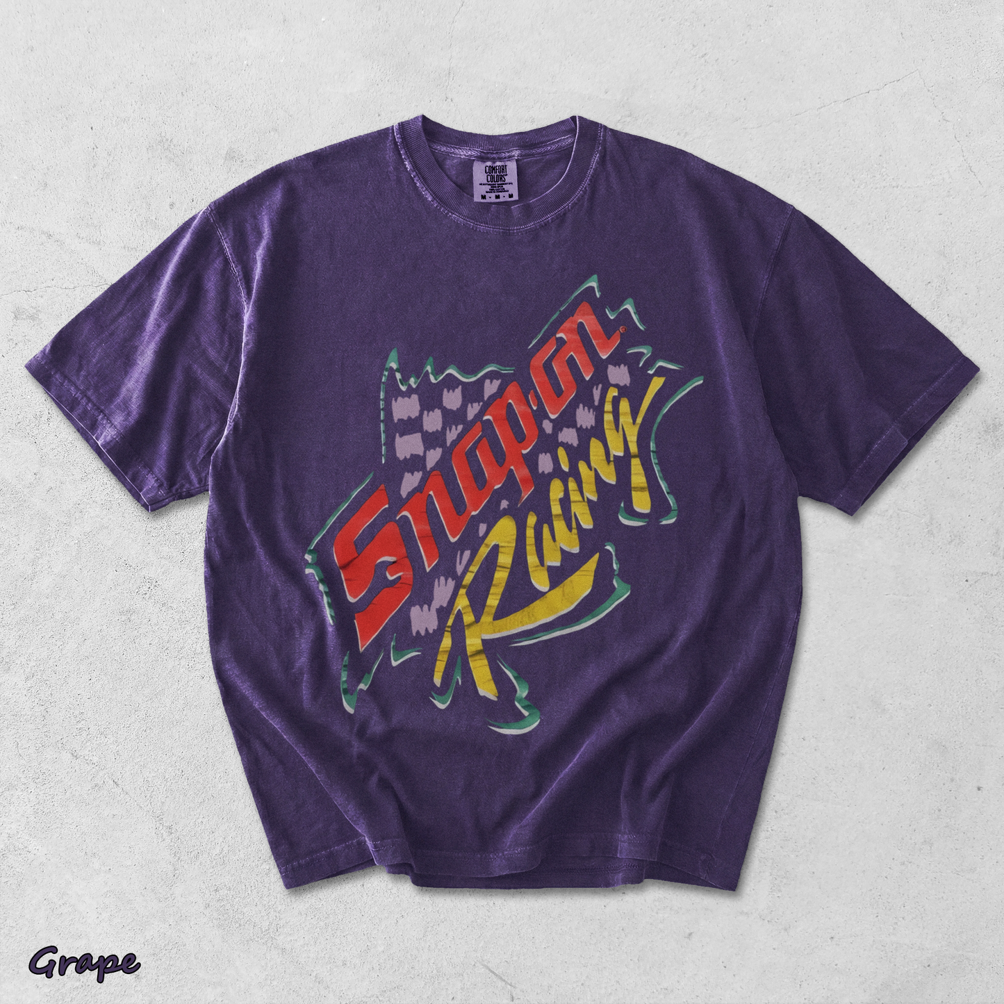 Snap-On Racing Vintage - Grape mockup