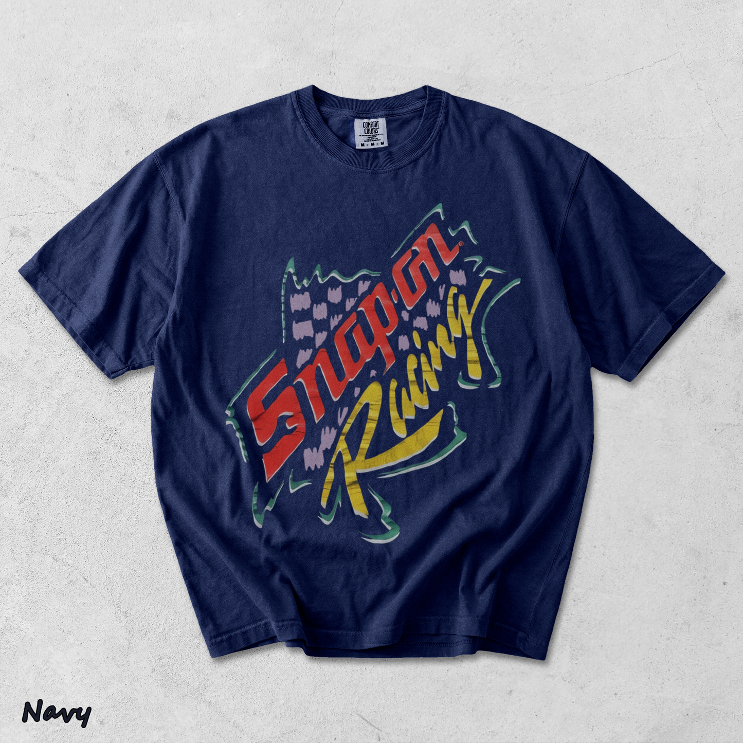 Snap-On Racing Vintage - True Navy mockup