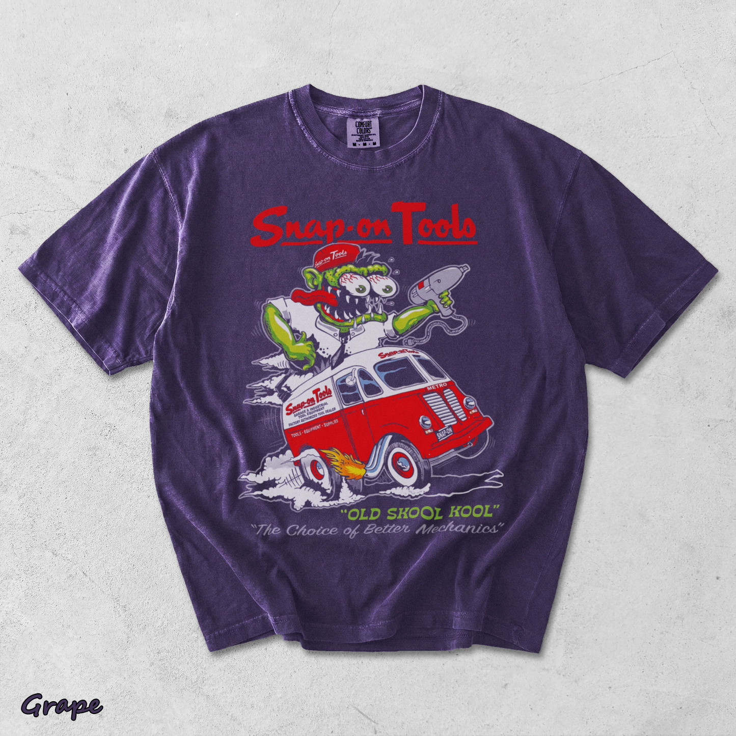 Snap-On Tools Old Skool Kool - Grape mockup