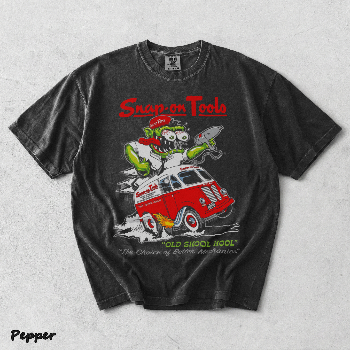 Snap-On Tools Old Skool Kool - Pepper mockup