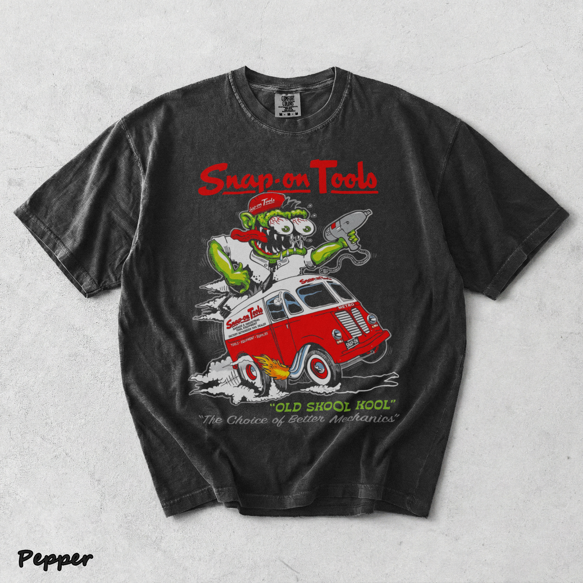 Snap-On Tools Old Skool Kool - Pepper mockup