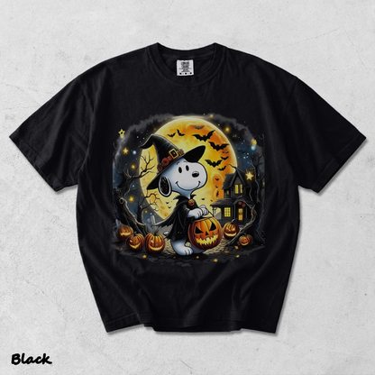 Snoopy Witch - Black mockup