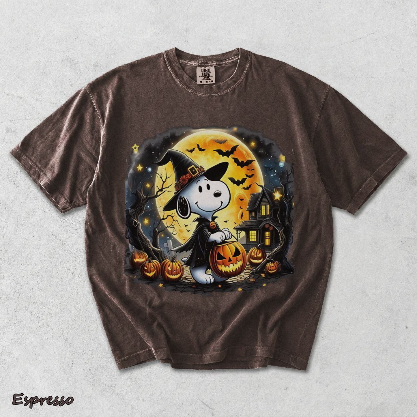 Snoopy Witch - Espresso mockup