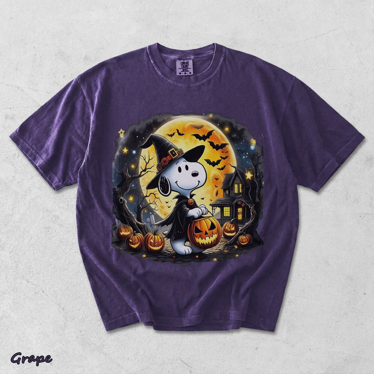 Snoopy Witch - Grape mockup