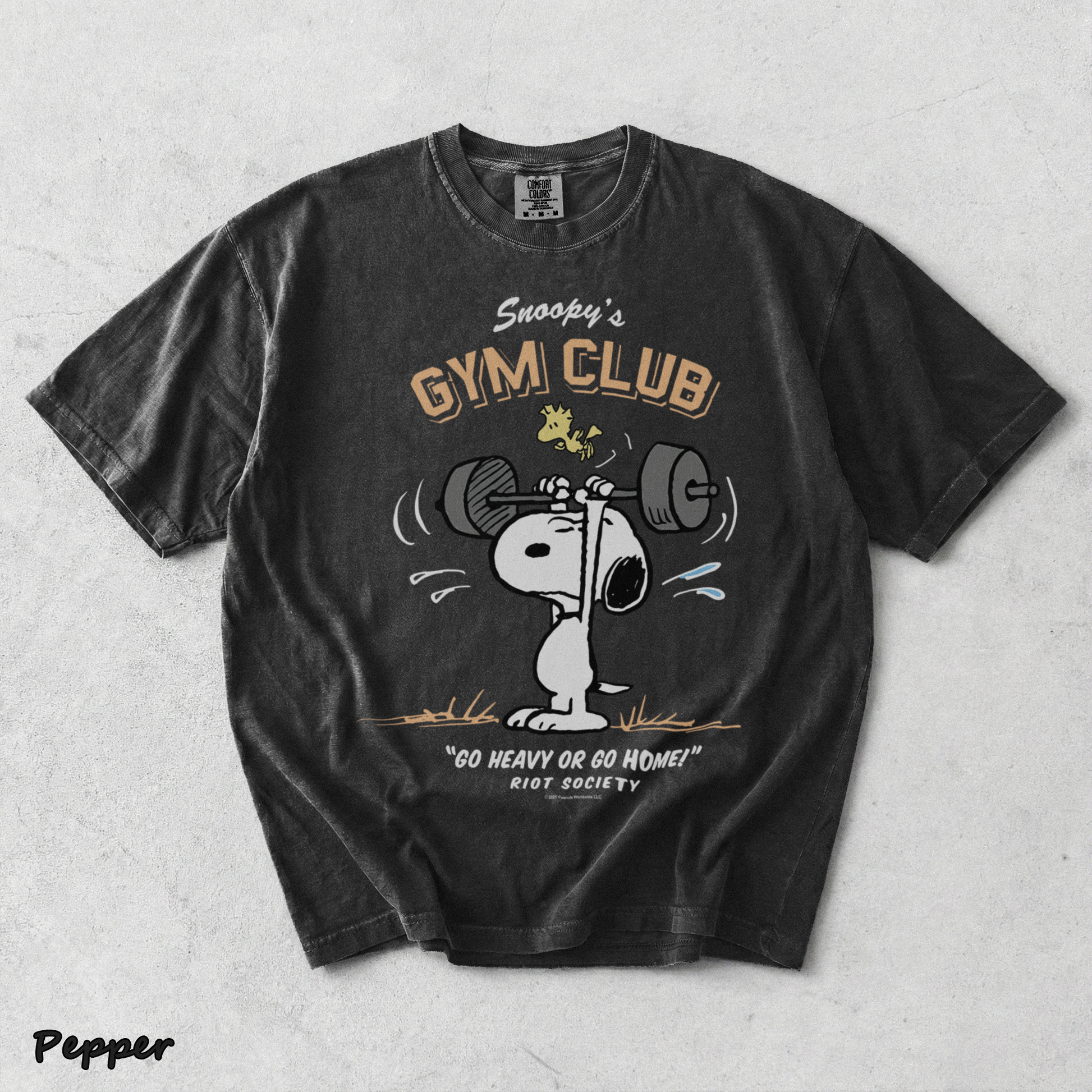 Snoopy's Gym Club - Pepper mockup