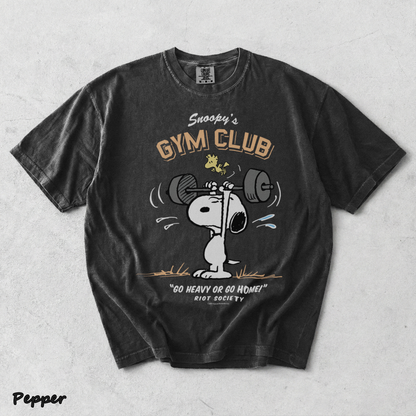 Snoopy's Gym Club - Pepper mockup