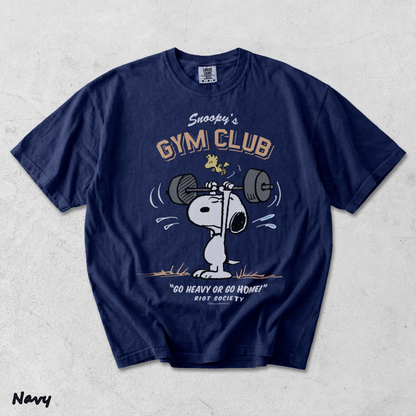 Snoopy's Gym Club - True Navy mockup