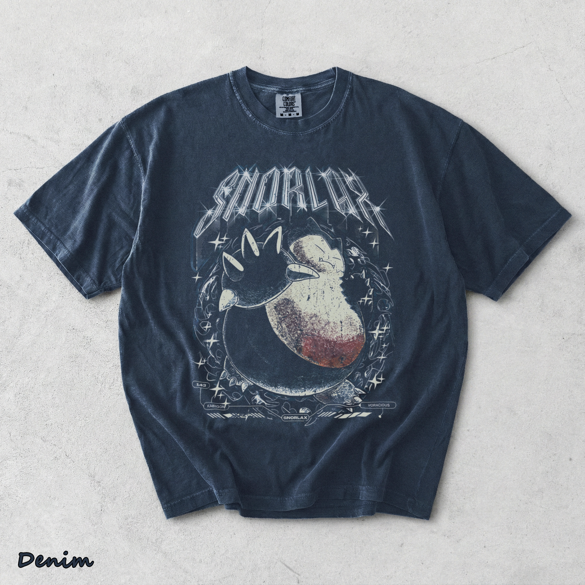 Snorlax Pocket - Denim mockup