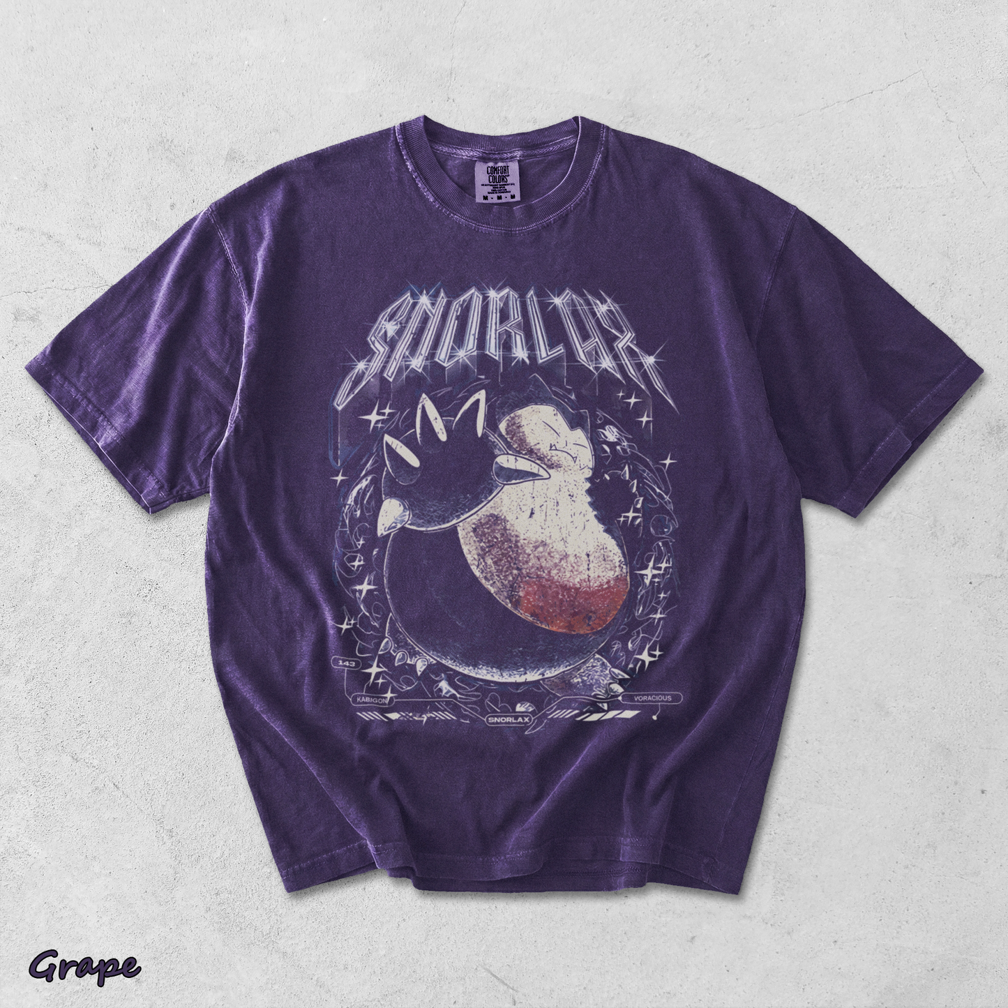 Snorlax Pocket - Grape mockup