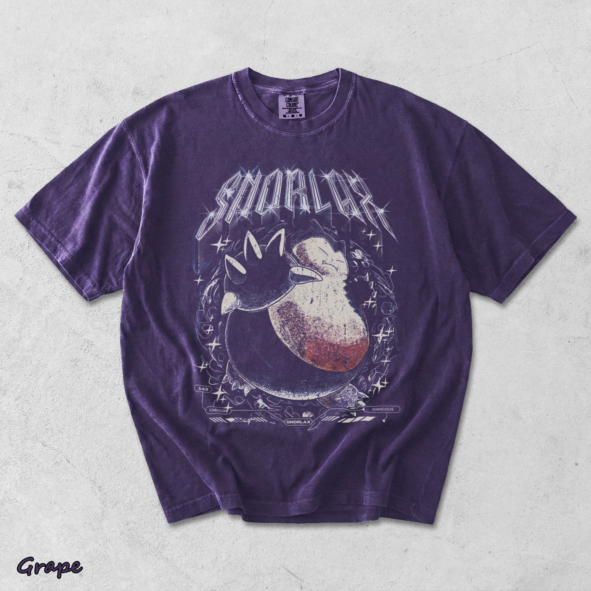 Snorlax Pocket - Grape mockup