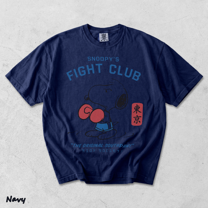 Society Snoopy's Fight Club - True Navy mockup