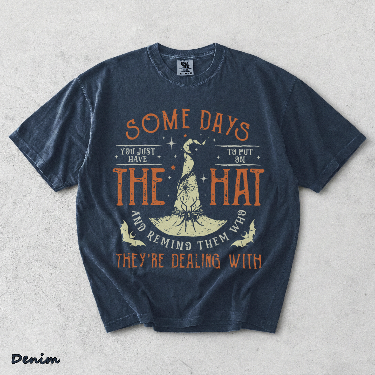 some days - Denim mockup