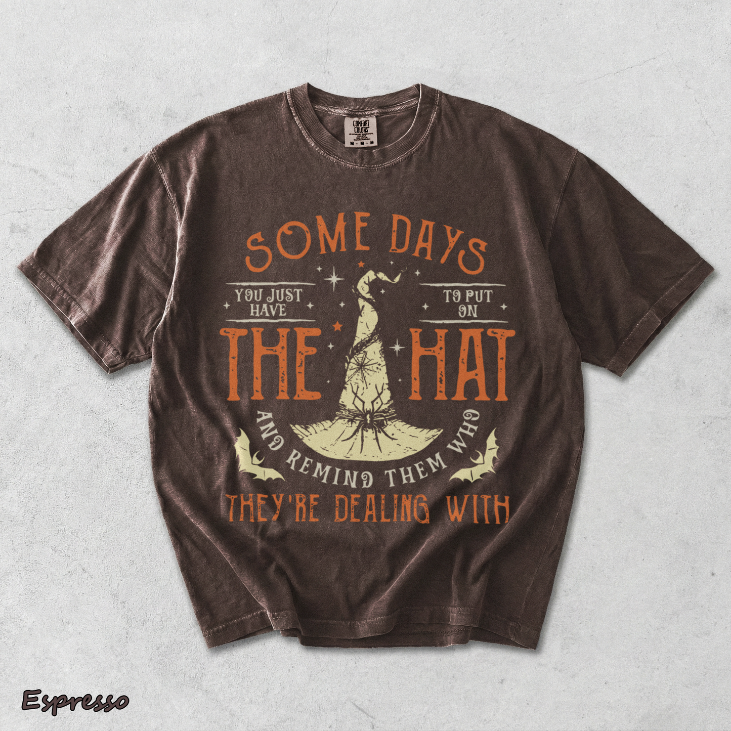 some days - Espresso mockup