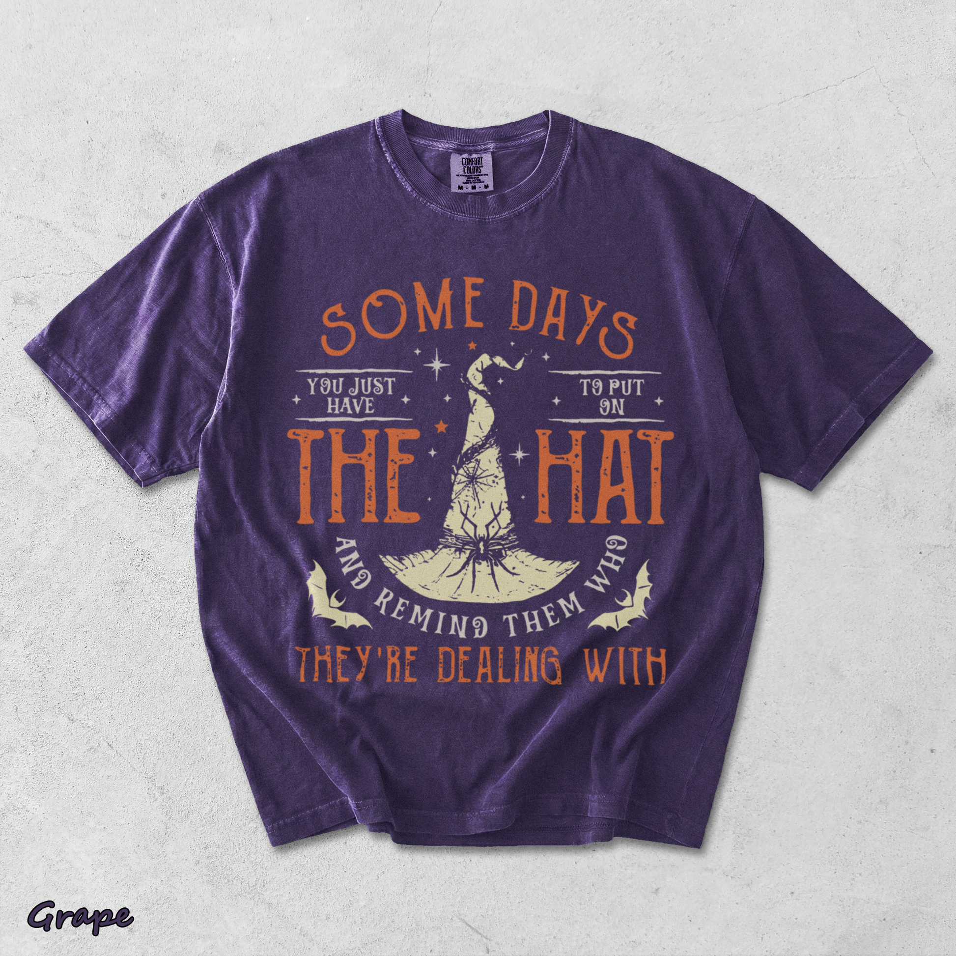 some days - Grape mockup