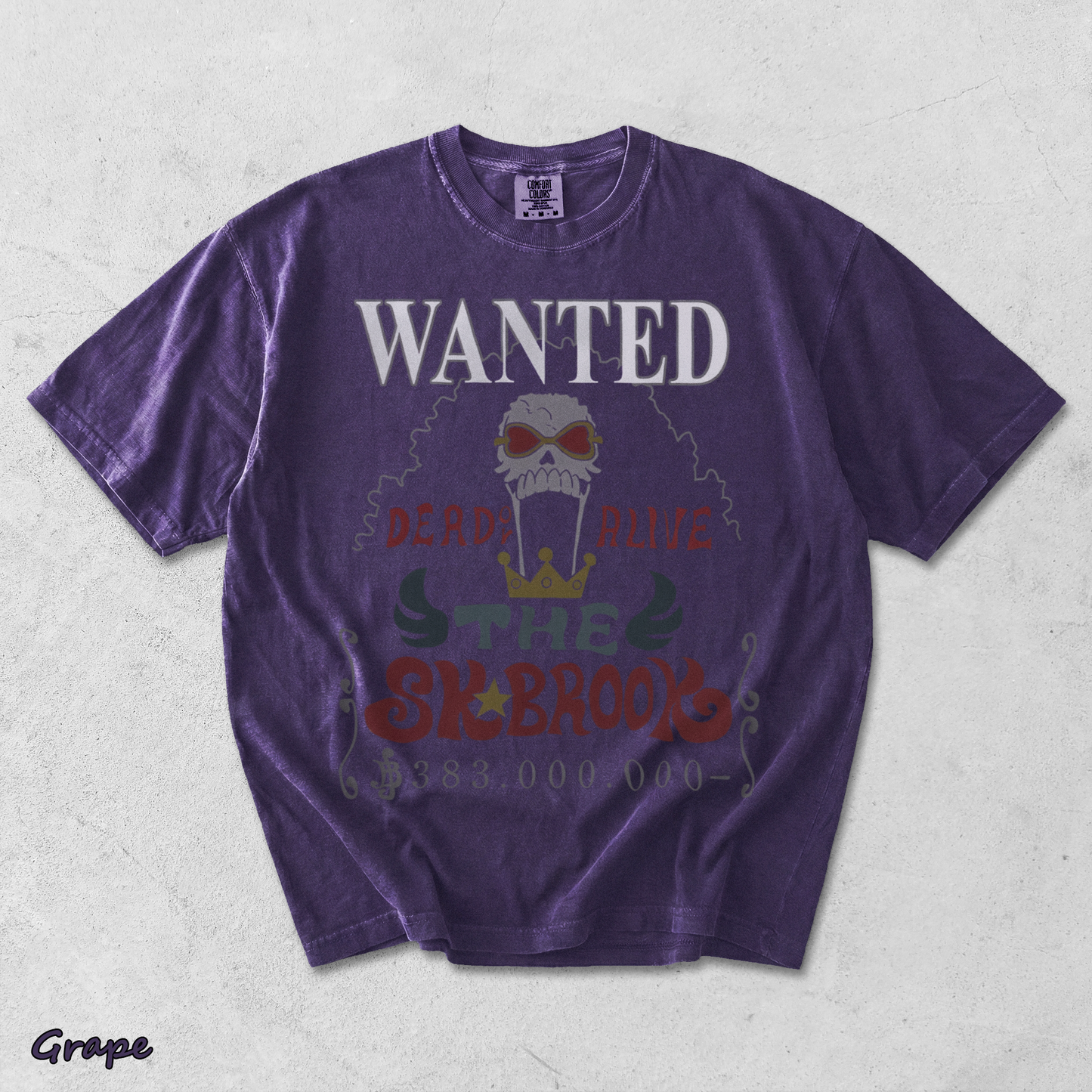 Soul King Brook Back - Grape mockup