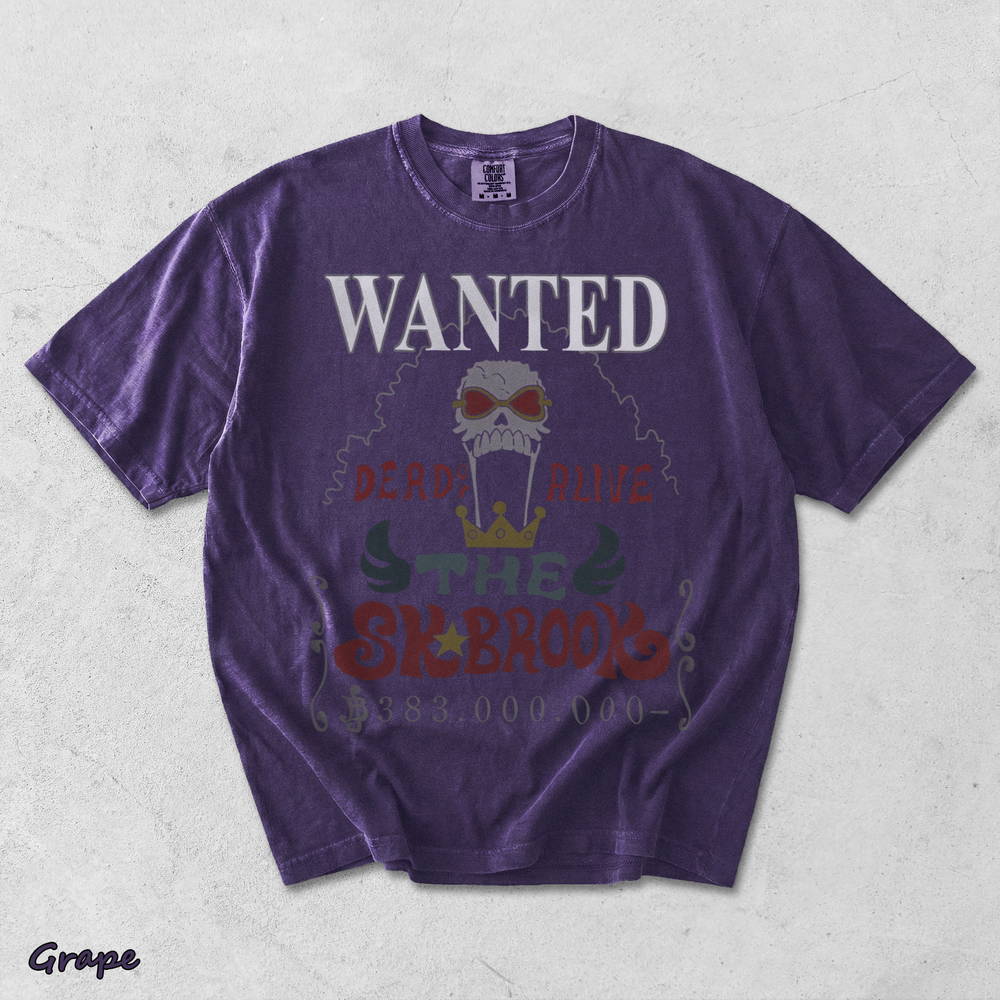 Soul King Brook Back - Grape mockup
