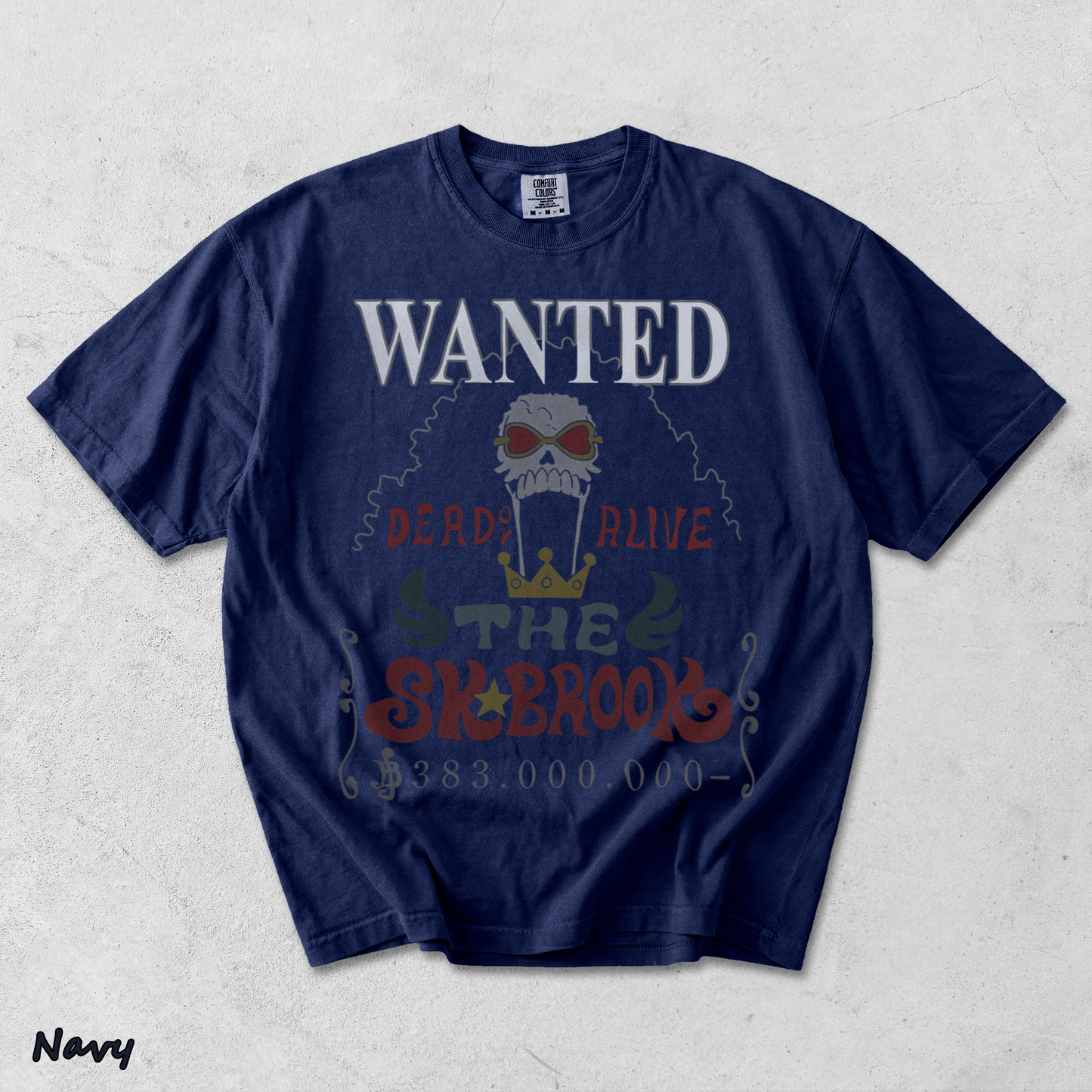 Soul King Brook Back - True Navy mockup
