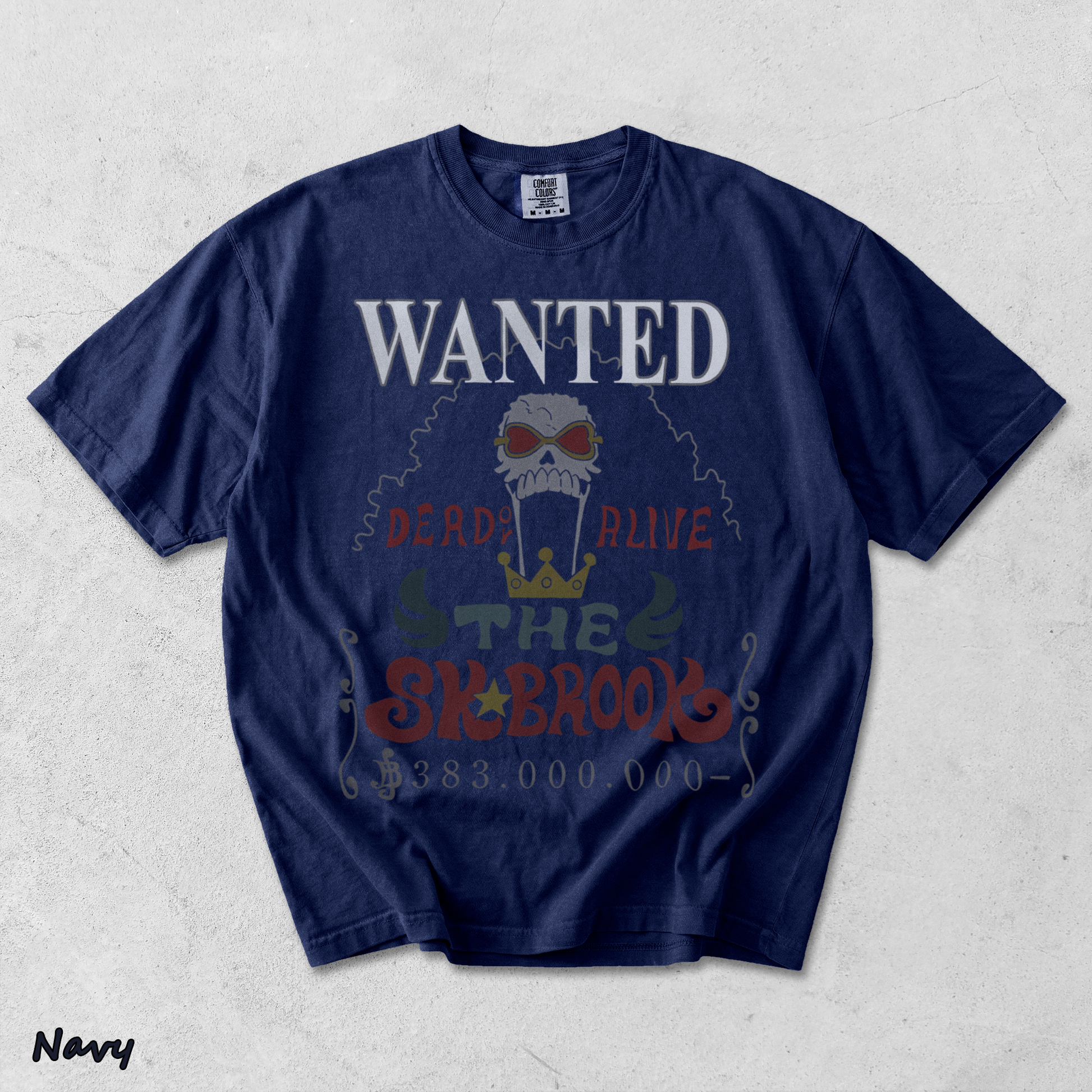 Soul King Brook Back - True Navy mockup