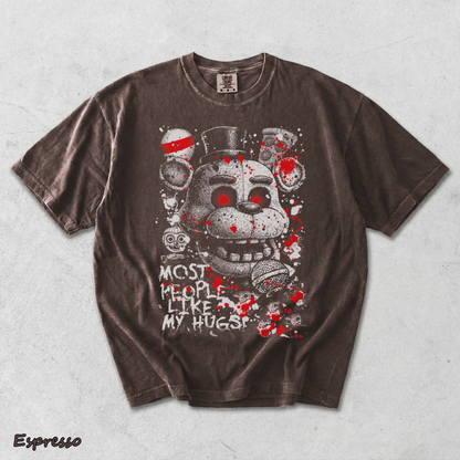 Springtrap Five Nights At Freddy's Game Acid Washed Lightweight - Espresso mockup