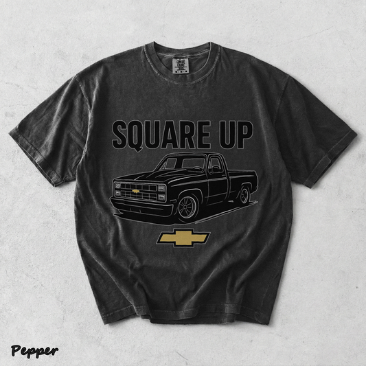 Square Body Chevy - Pepper mockup