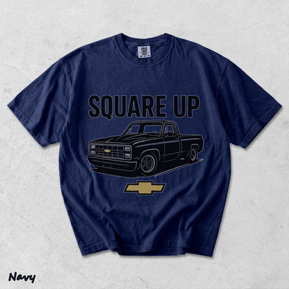 Square Body Chevy - True Navy mockup