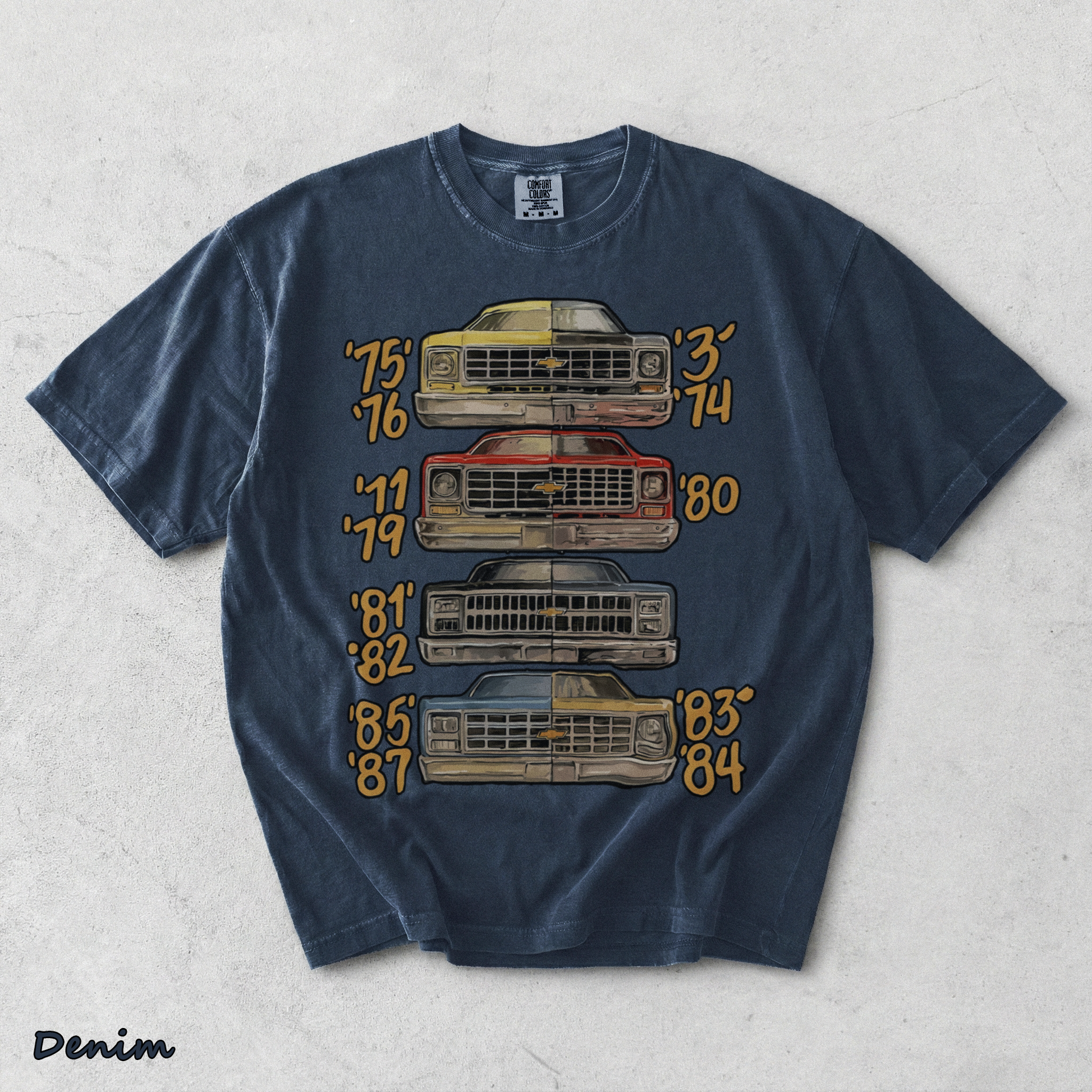 Squarebody Evolution - Denim mockup