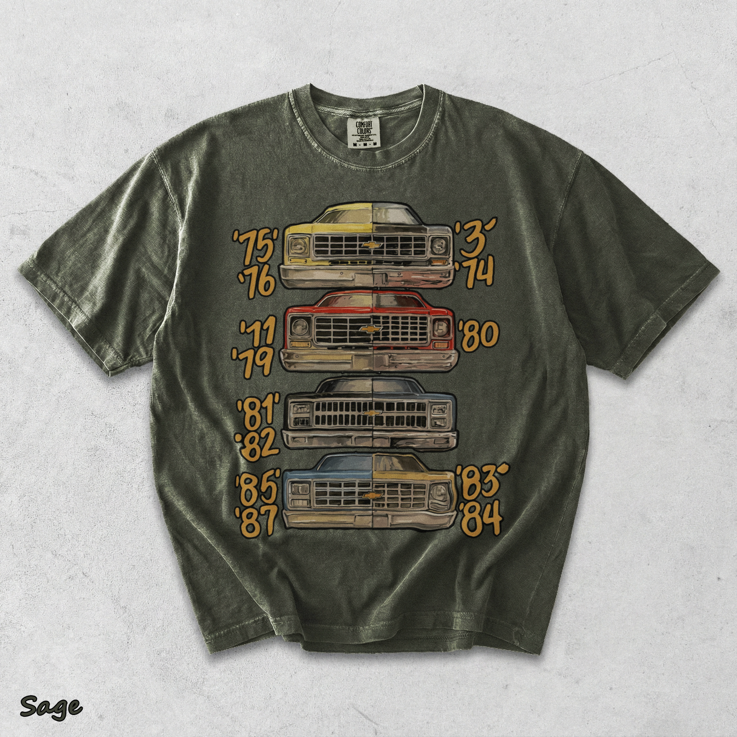 Squarebody Evolution - Sage mockup