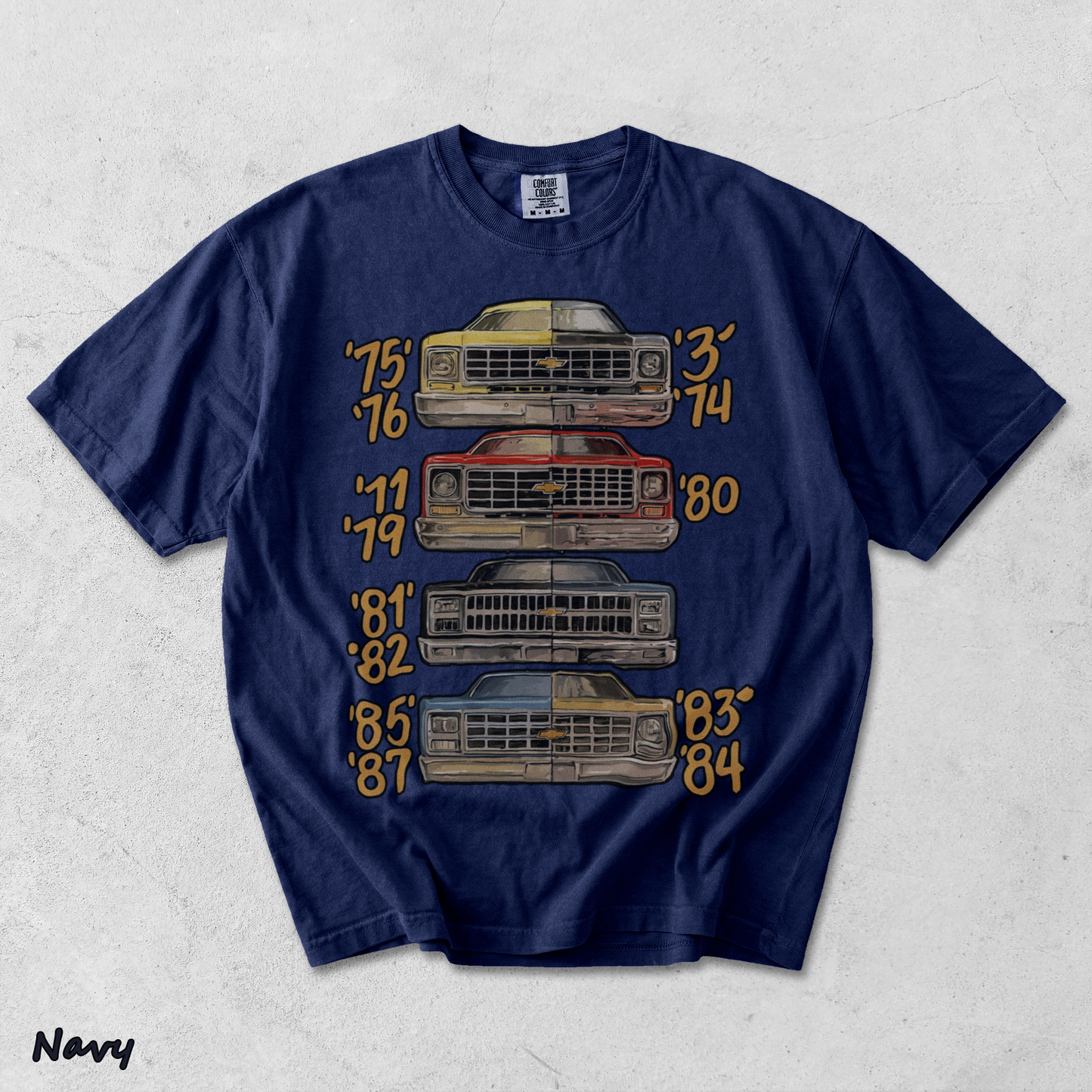 Squarebody Evolution - True Navy mockup