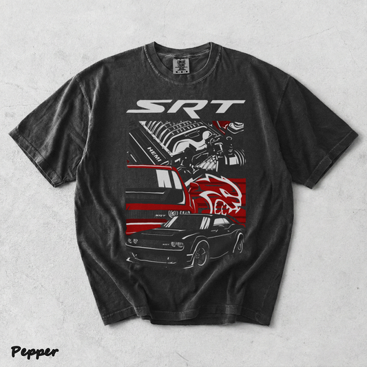 SRT Hellcat back - Pepper mockup